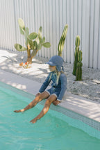 Atlantic UPF 50+ Zip Rashie Top and Shorts