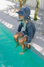 Atlantic UPF 50+ Zip Rashie Top and Shorts