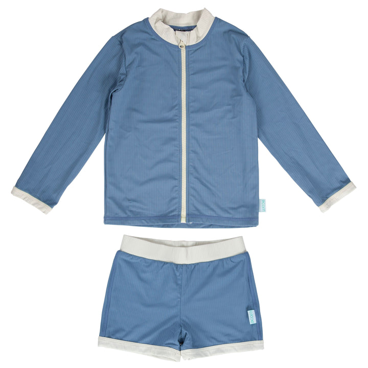 Acorn Atlantic UPF 50+ Zip Rashie Top and Shorts