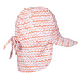 Pink Ripples Swim Flap Cap