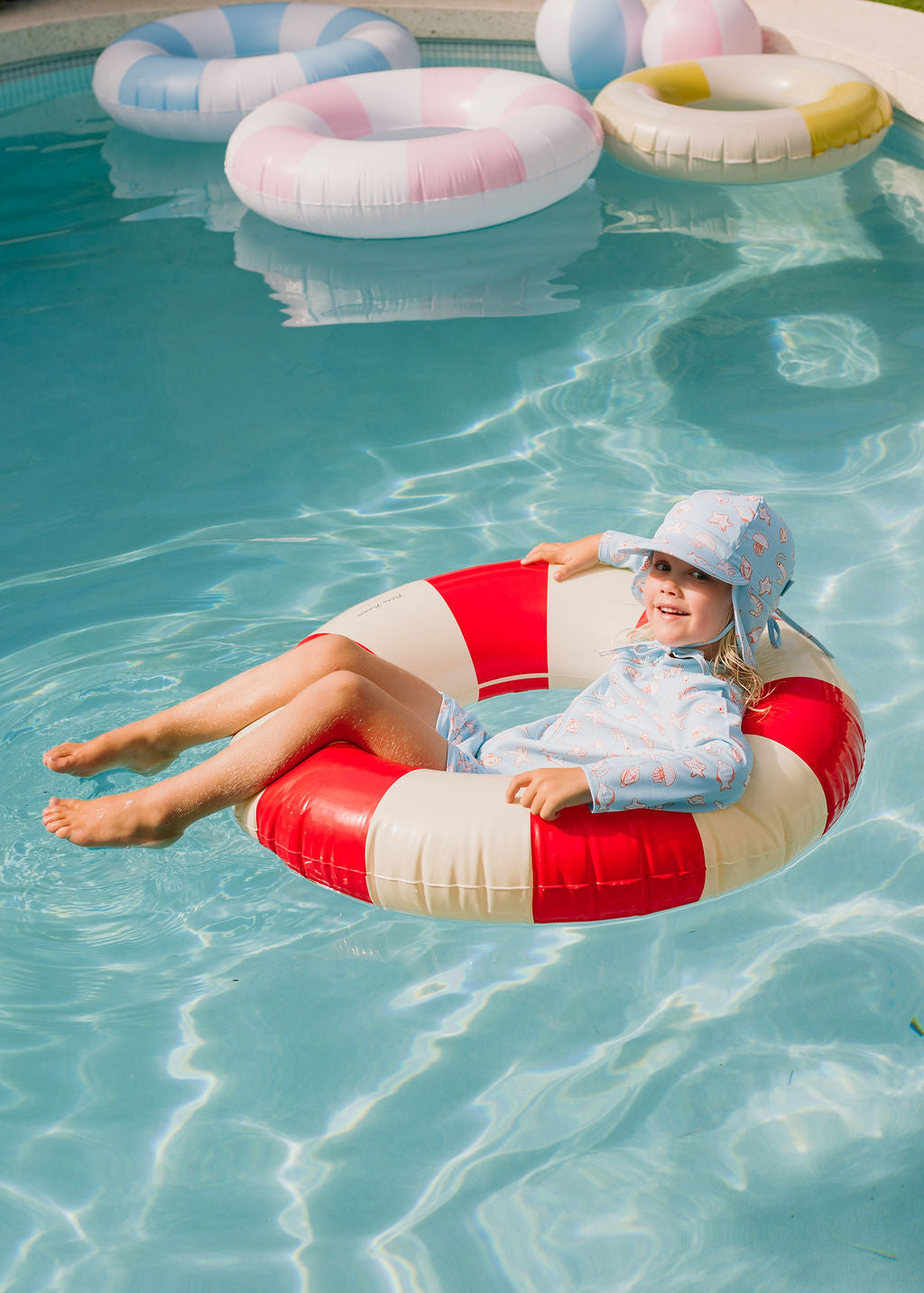 Marine Friends Swim Flap Cap