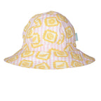 Lemonade Stripe Wide Brim Sunhat