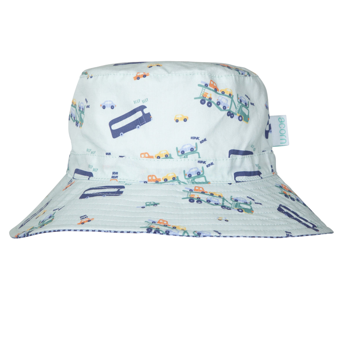 Beep Beep Wide Brim Bucket Hat