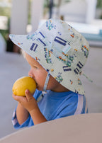 Beep Beep Wide Brim Bucket Hat