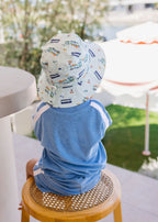 Beep Beep Wide Brim Bucket Hat