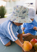 Beep Beep Wide Brim Bucket Hat