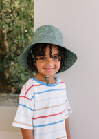 School Of Fish Wide Brim Bucket Hat