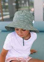 School Of Fish Wide Brim Bucket Hat