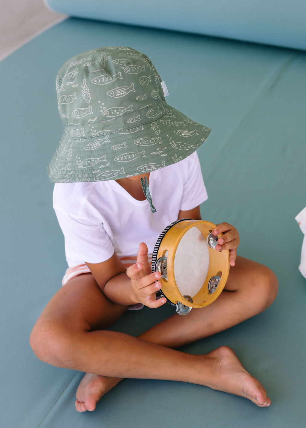 School Of Fish Wide Brim Bucket Hat
