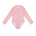 Pink Ripples UPF50+ Swimming Suit