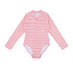 Pink Ripples UPF50+ Swimming Suit
