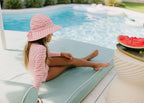 Pink Ripples UPF50+ Swimming Suit