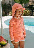 Neon Sunset UPF50+ Swimming Set