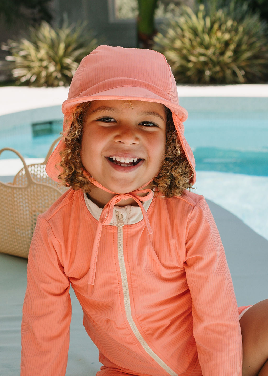 Neon Sunset UPF50+ Swimming Set