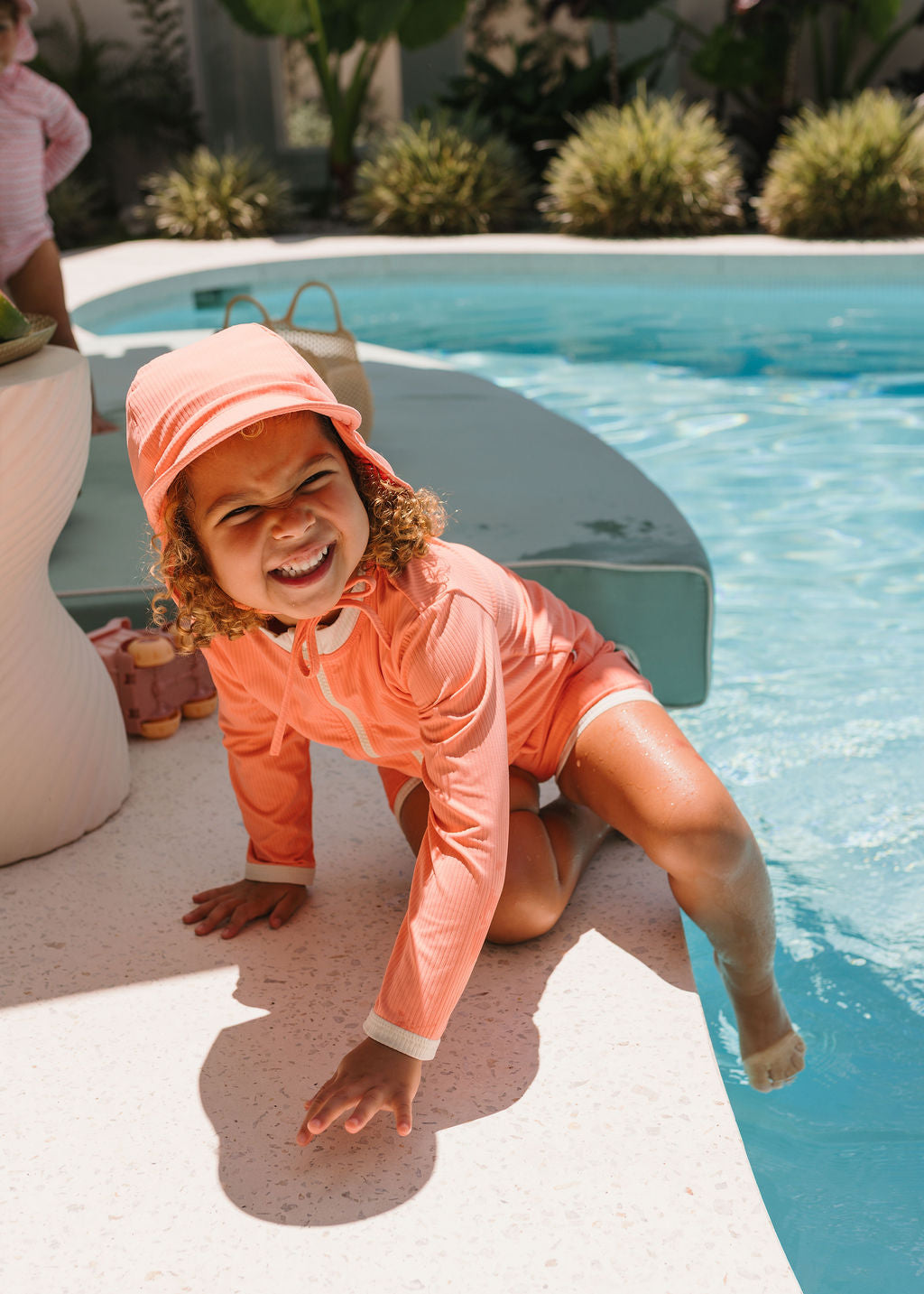 Neon Sunset UPF50+ Swimming Set