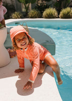 Neon Sunset UPF50+ Swimming Set