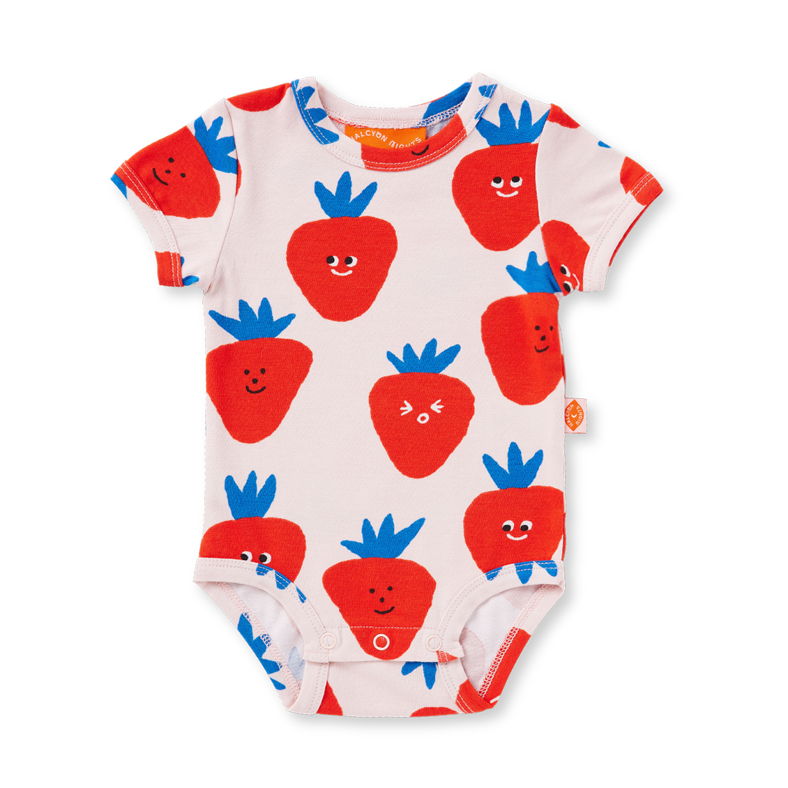 Halcyon Nights Berry Cosy Short Sleeve Bodysuit