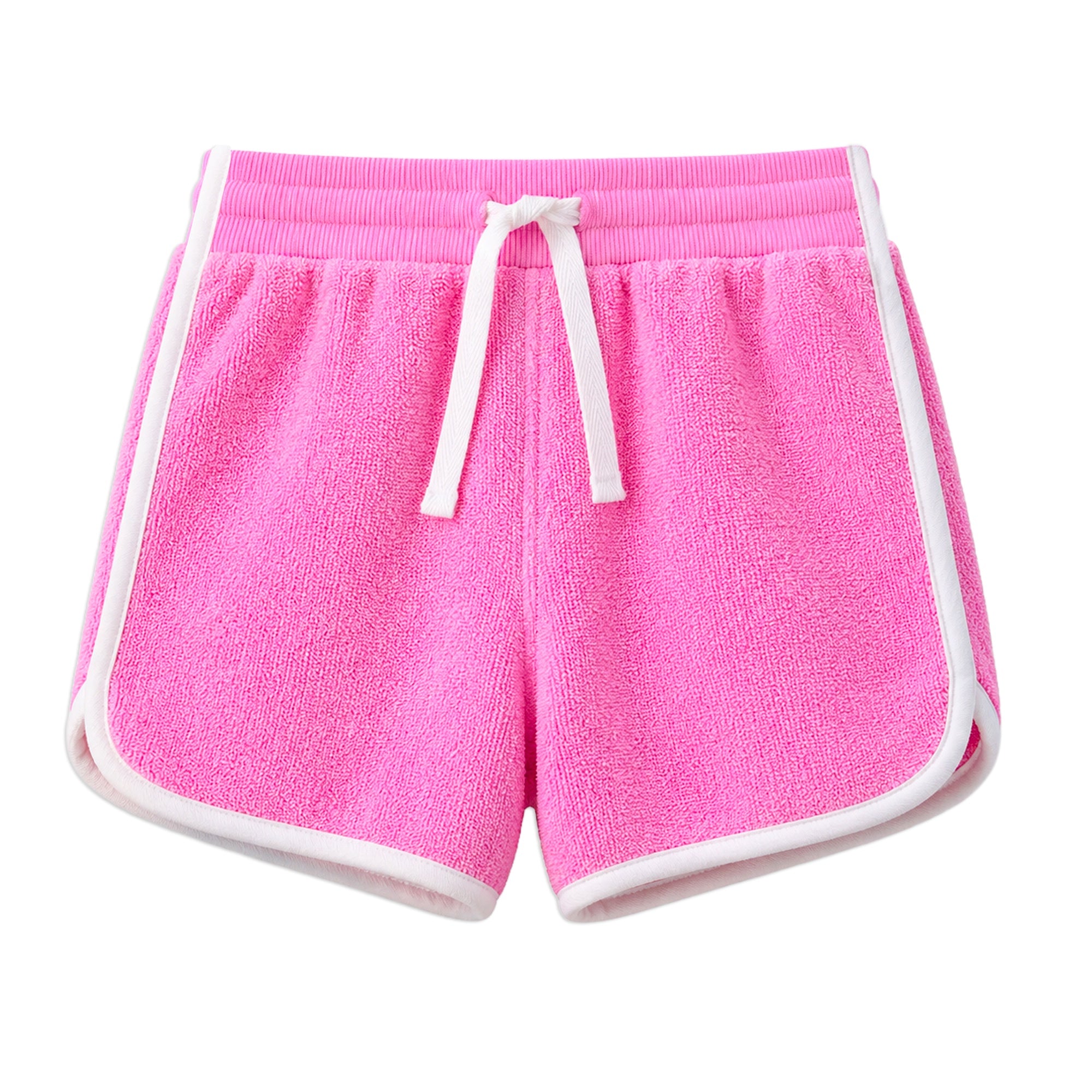 Super Pink Terry Towelling Short