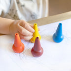 Stackable Crayons - Retro Rainbow