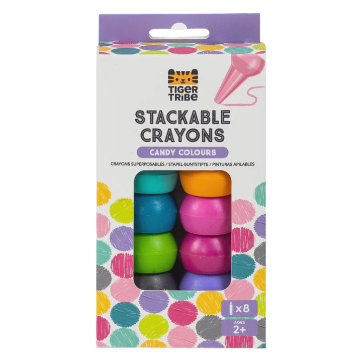Stackable Crayons - Candy Colours