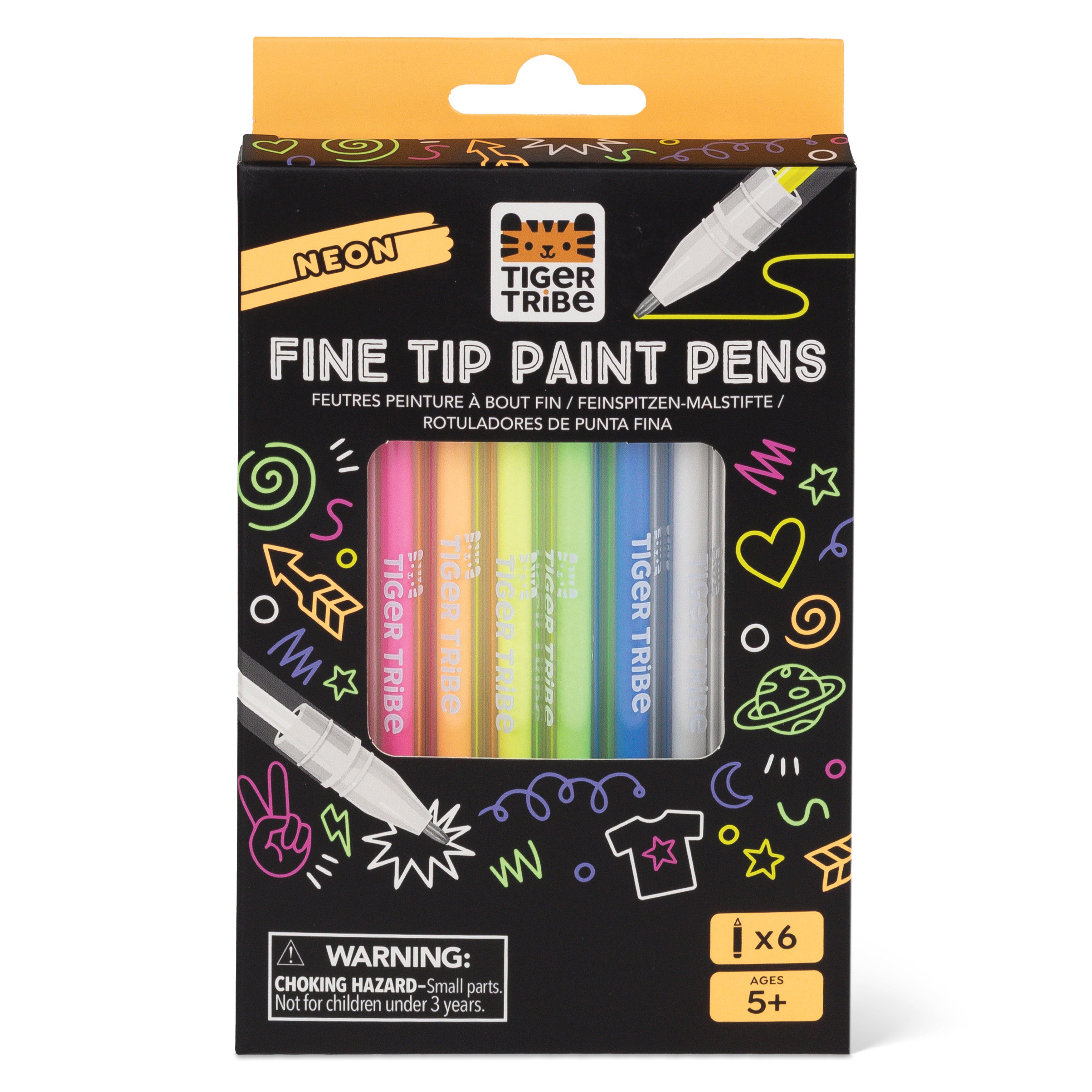 Neon Fine Tip Paint Pens