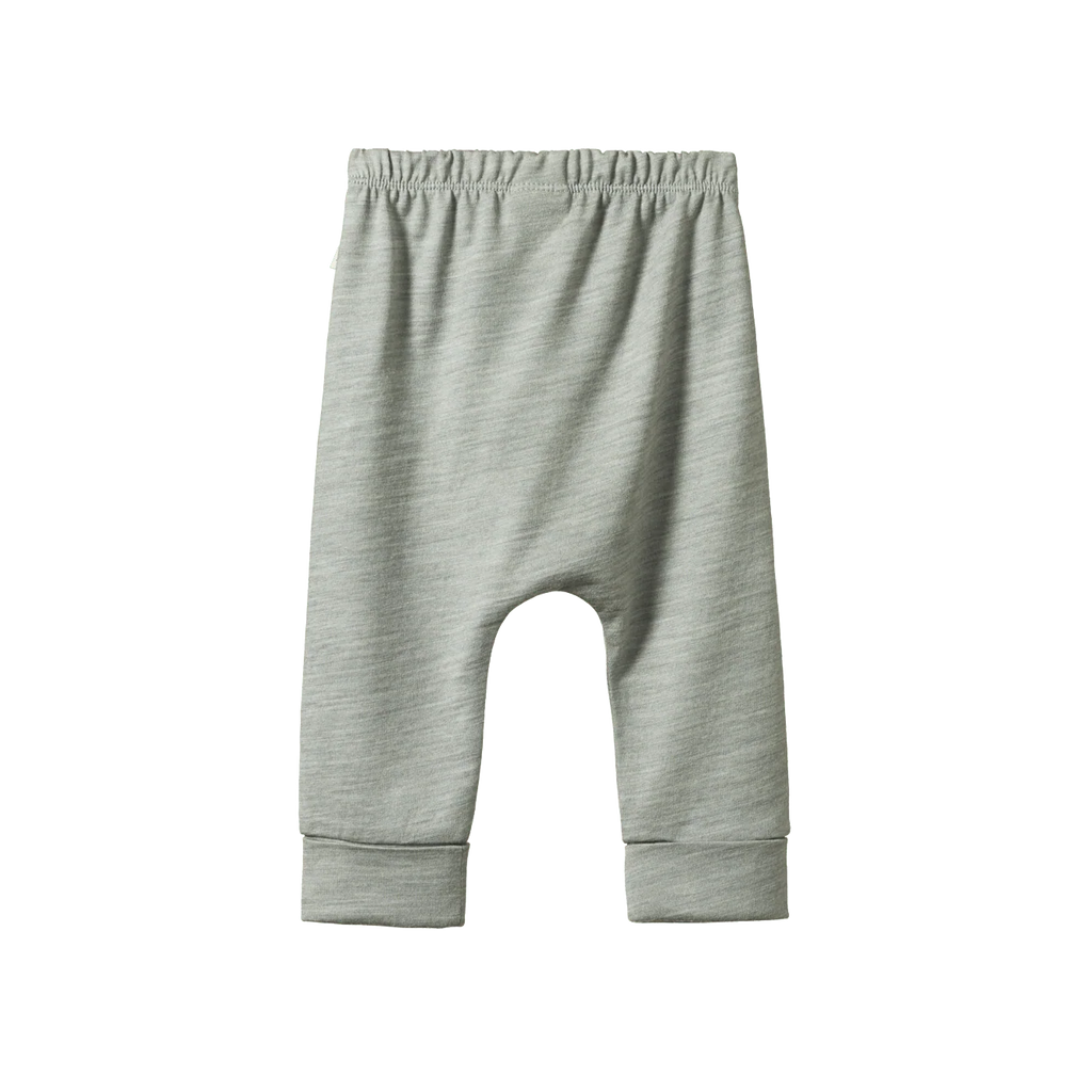Merino Essentials Drawstring  Pants - Grey Marl