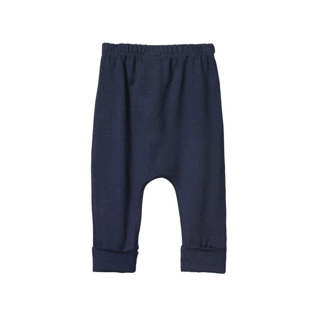 Merino Essentials Drawstring Pants - Navy