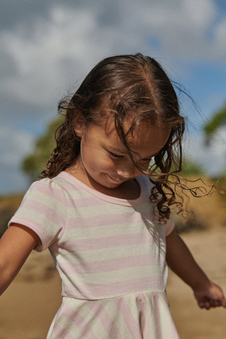 Nature Baby Seaside Dress - Cotton Candy Stripe