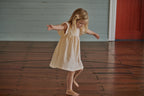 Bonnie Dress Seersucker - Golden Stripe