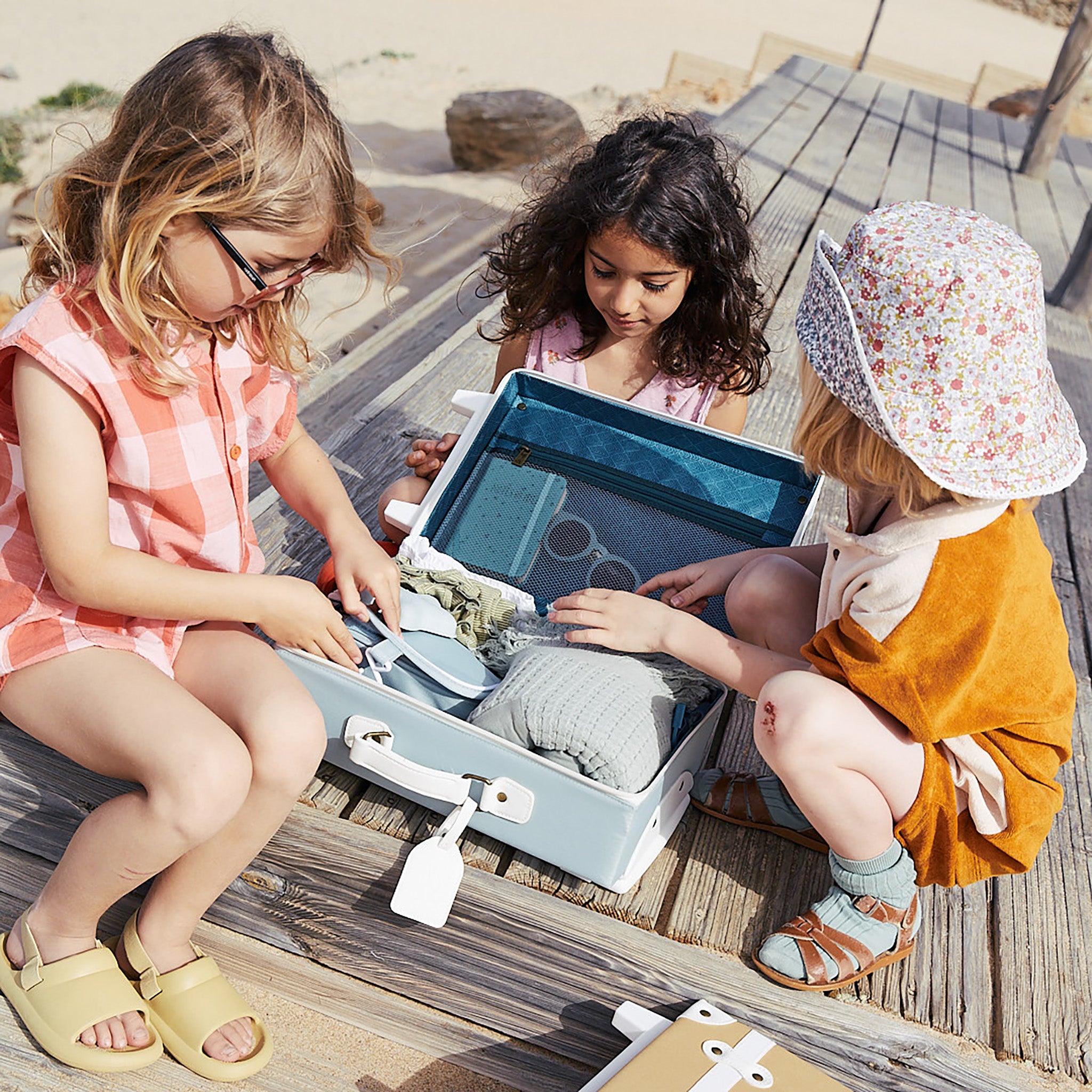 See-ya Suitcase - Steel Blue