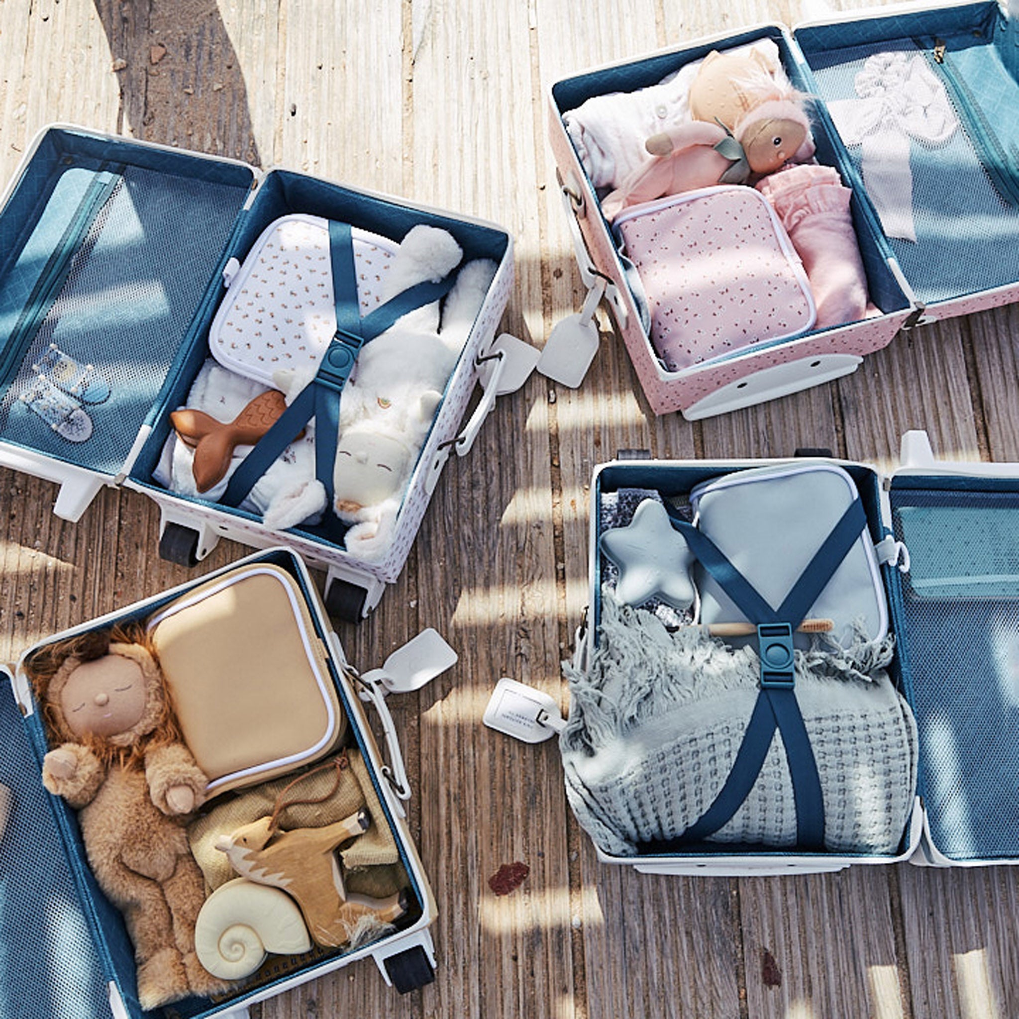 See-ya Suitcase - Steel Blue