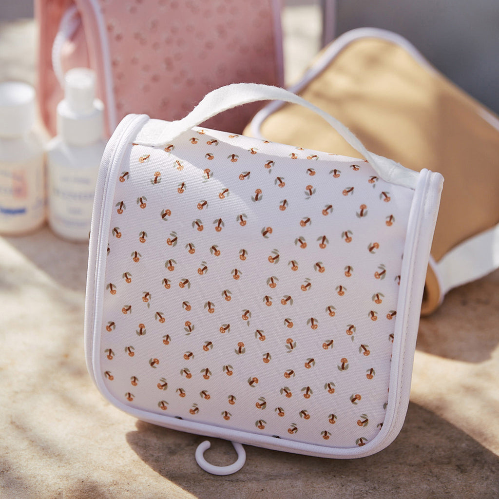 Olli Ella See-ya Wash Bag - Leafed Mushroom