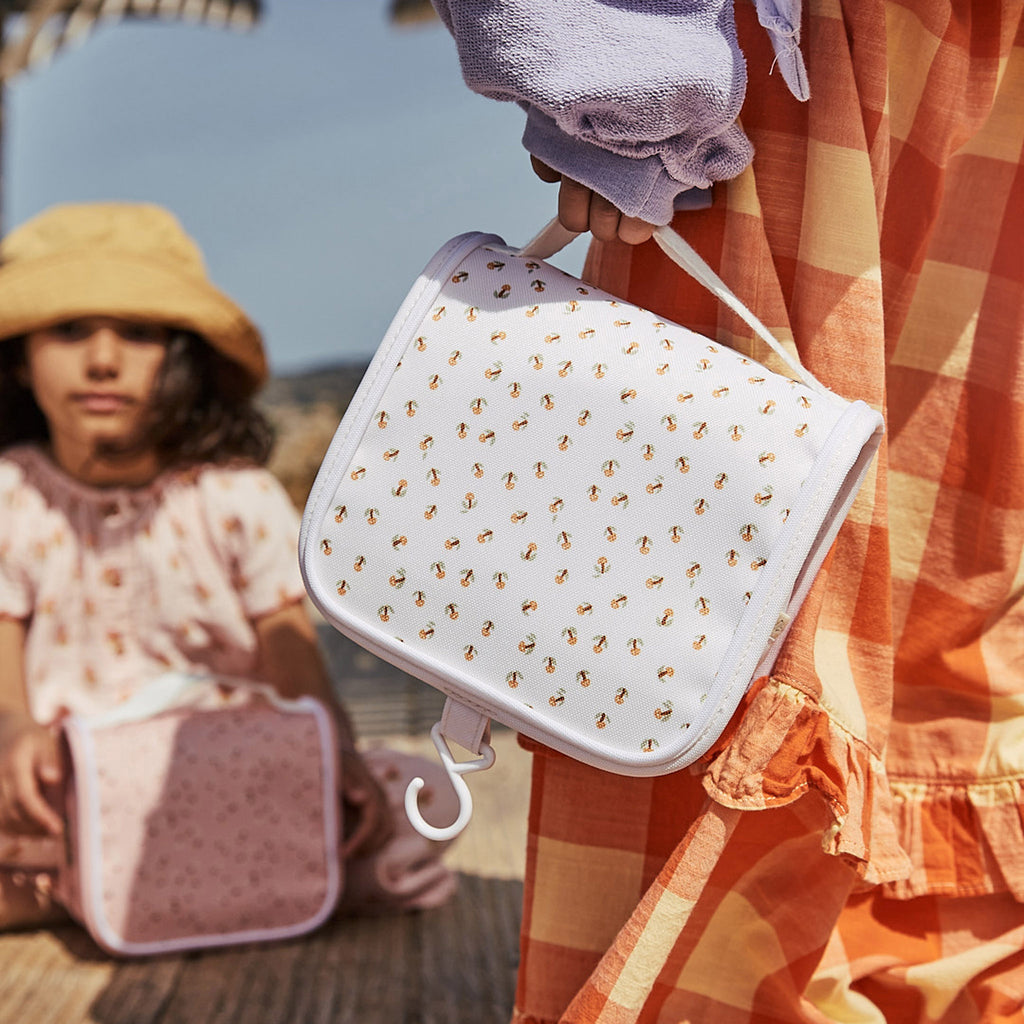 Olli Ella See-ya Wash Bag - Leafed Mushroom