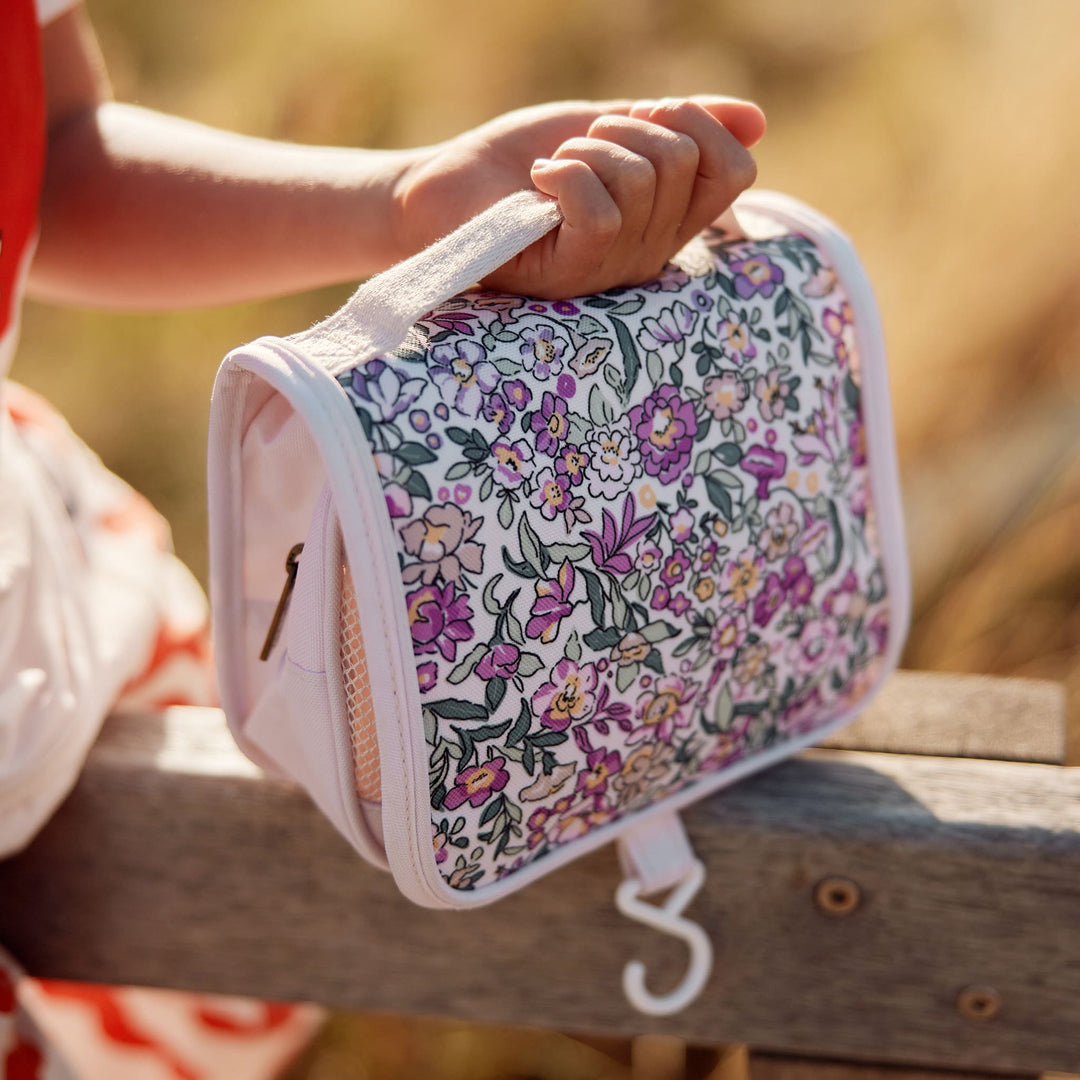 Olli Ella See-Ya Wash Bag - Wildflower