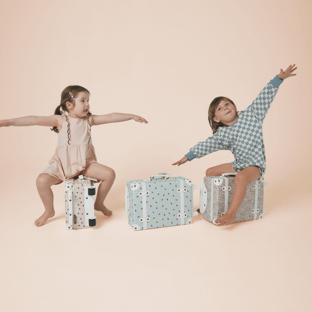 Olli Ella See-ya Suitcase - Butterfly