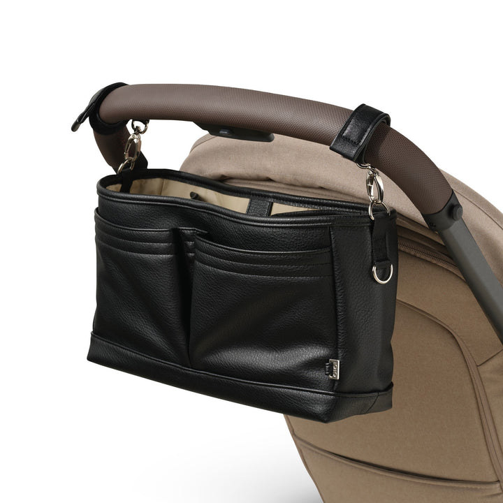 OiOi Stroller Organiser - Black Dimple