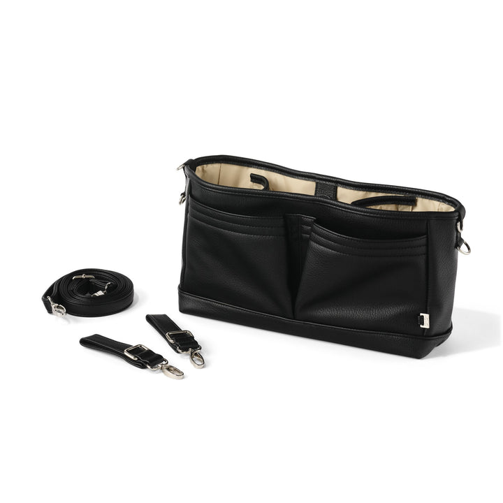 OiOi Stroller Organiser - Black Dimple
