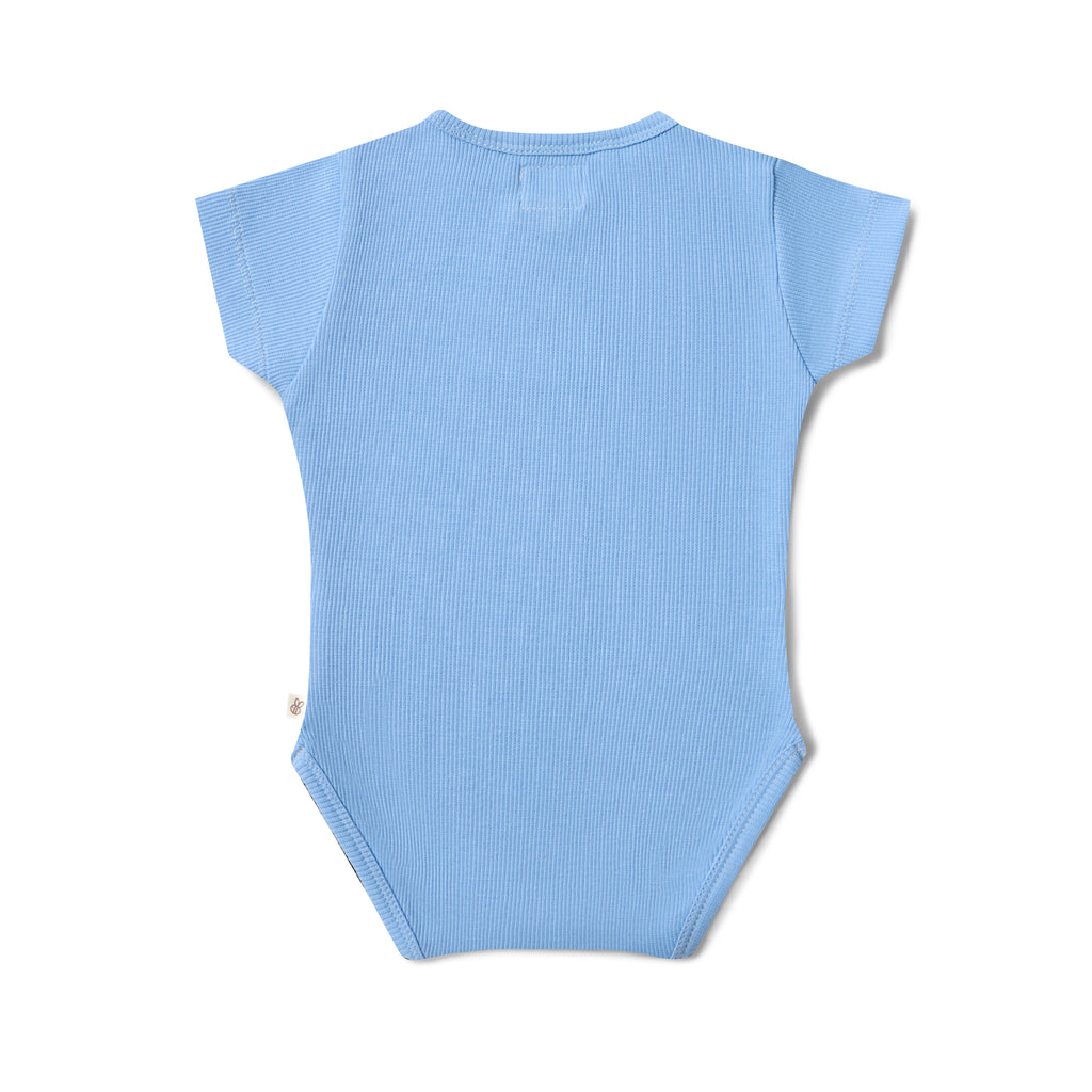 Bluebell Short Sleeve Organic Bodysuit