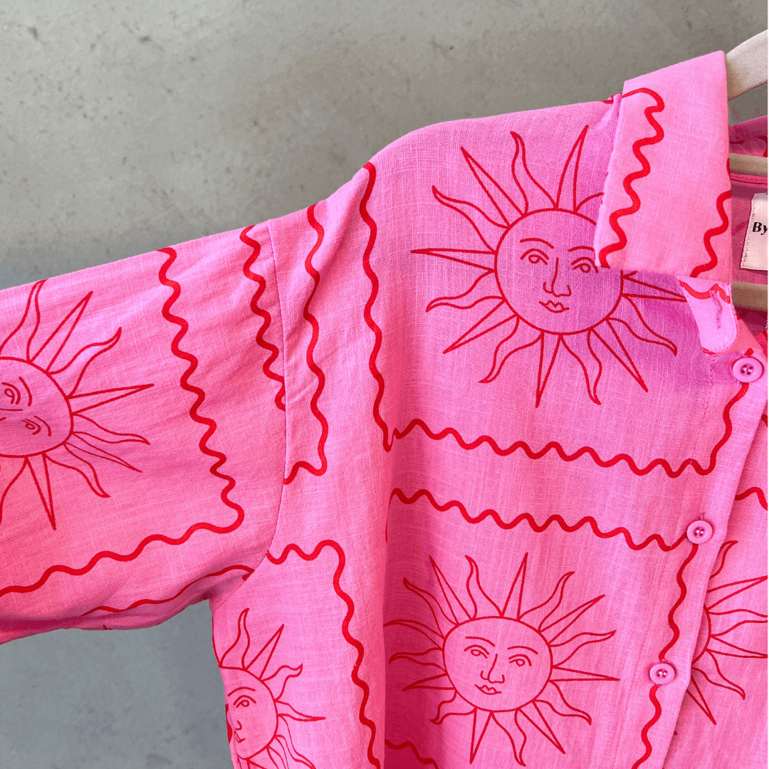 Soleil Set - Pink and Red