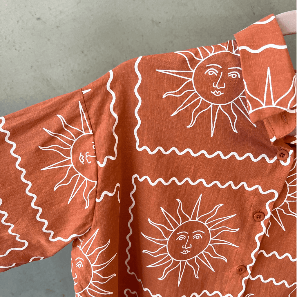 Soleil Set - Tan and White