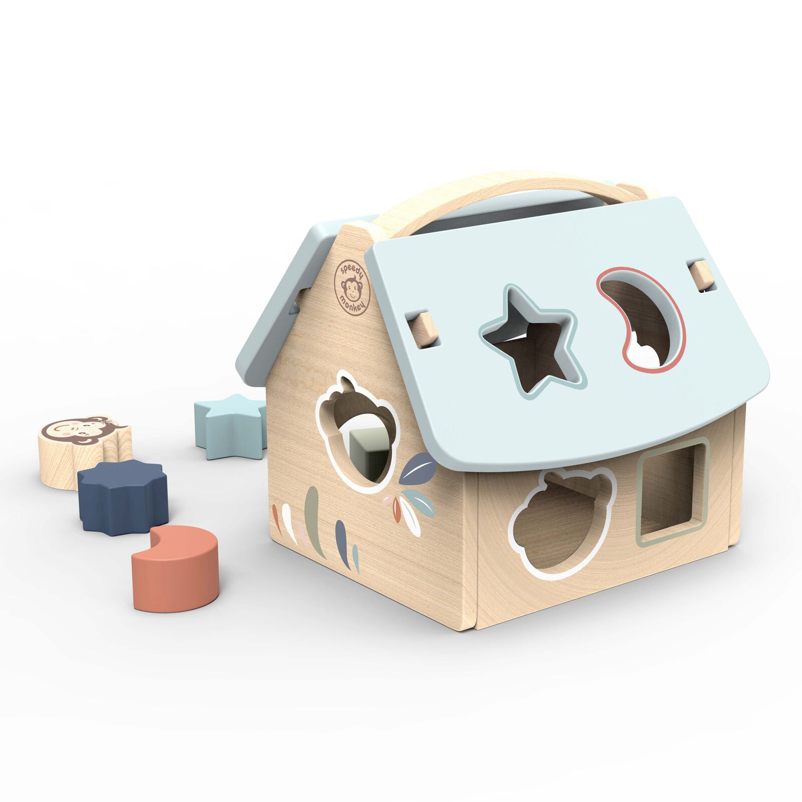 Speedy Monkey - House Shape Sorter