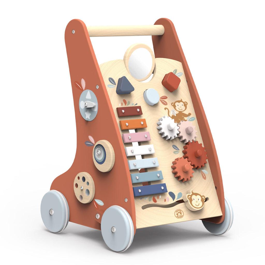 Speedy Monkey - Multi Activity Push Toy/Walker