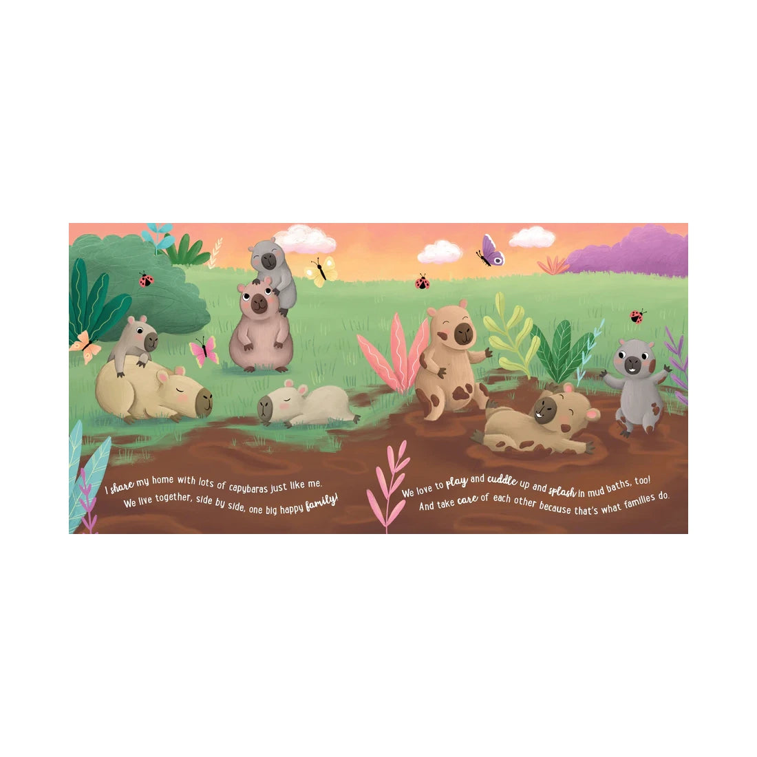 Story Time - Padded Board Book - I Love Being a Capybara