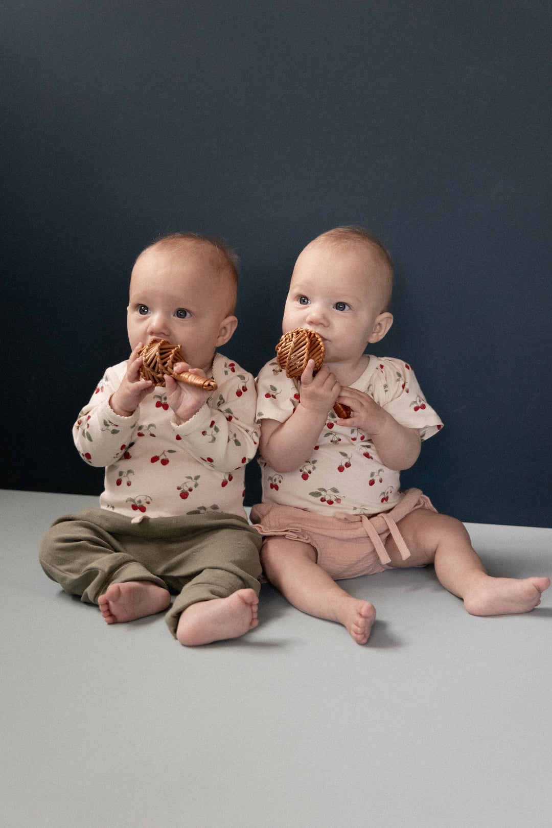 Nature Baby Faye Tee - Strawberry Blush