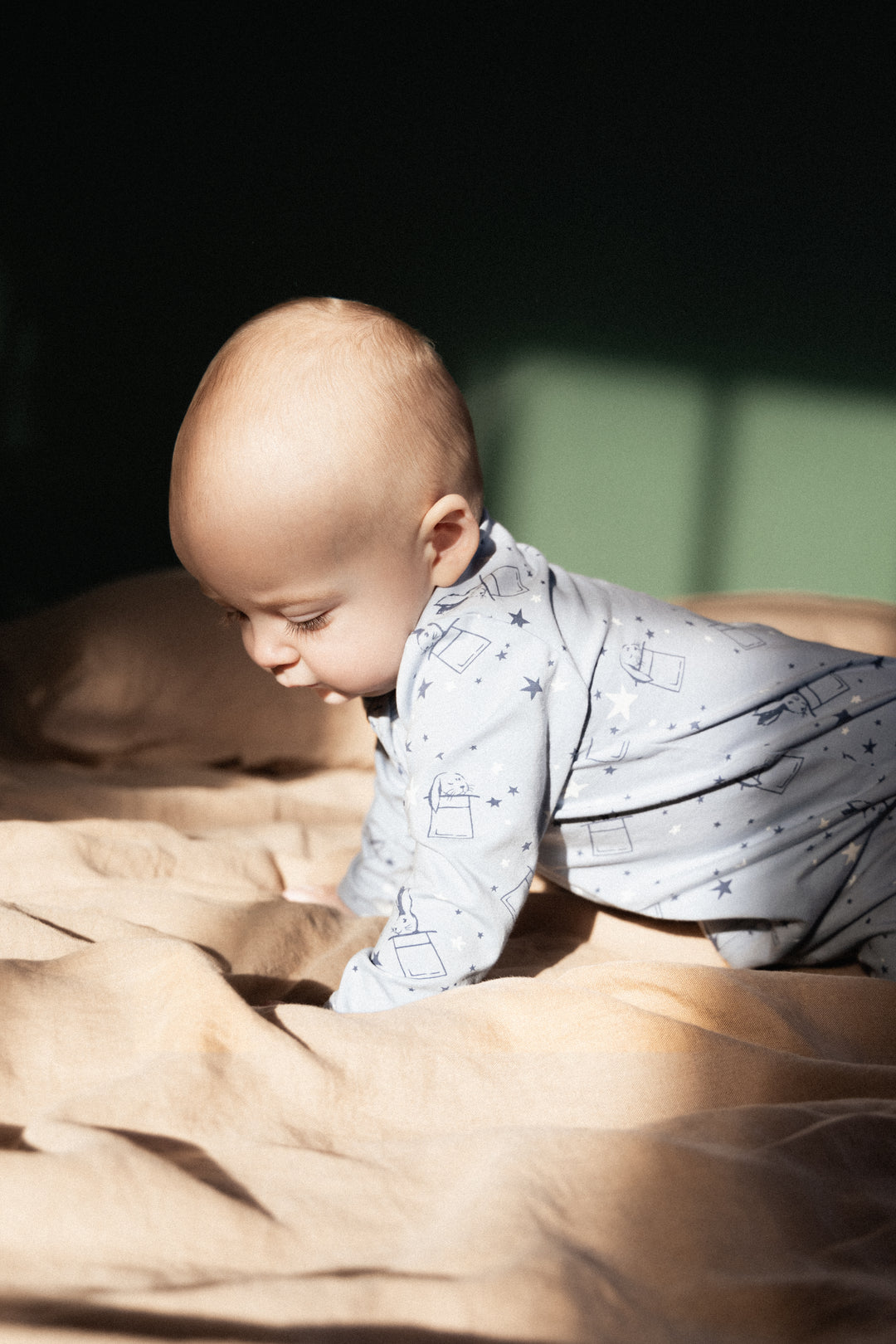 Nature Baby Dreamlands Suit - Illusion Bunny Print