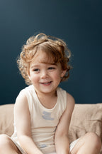 Singlet Pyjama Set - Regatta Blue Print
