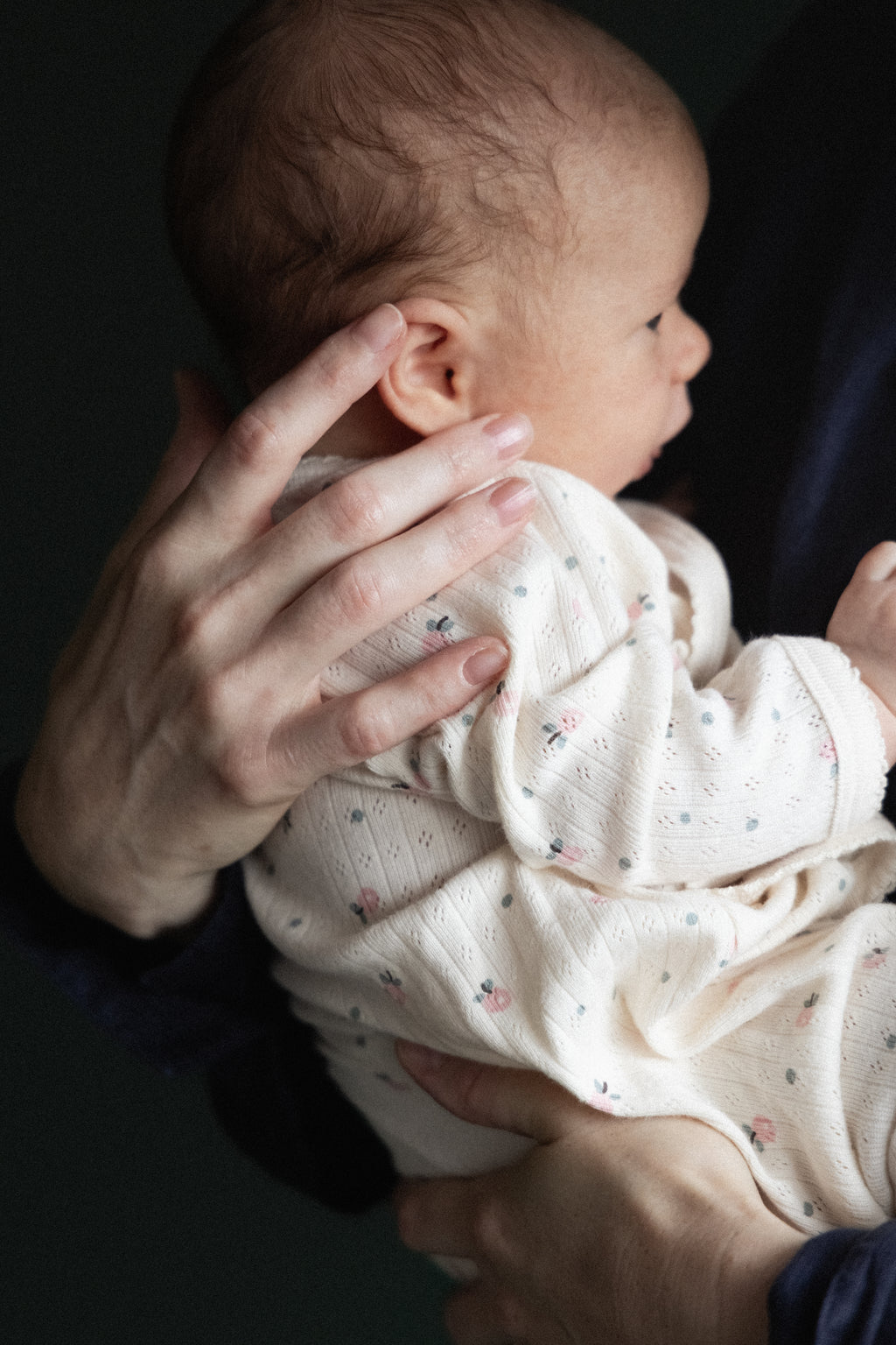 Nature Baby Kimono Stretch & Grow Pointelle - Posey Blossom
