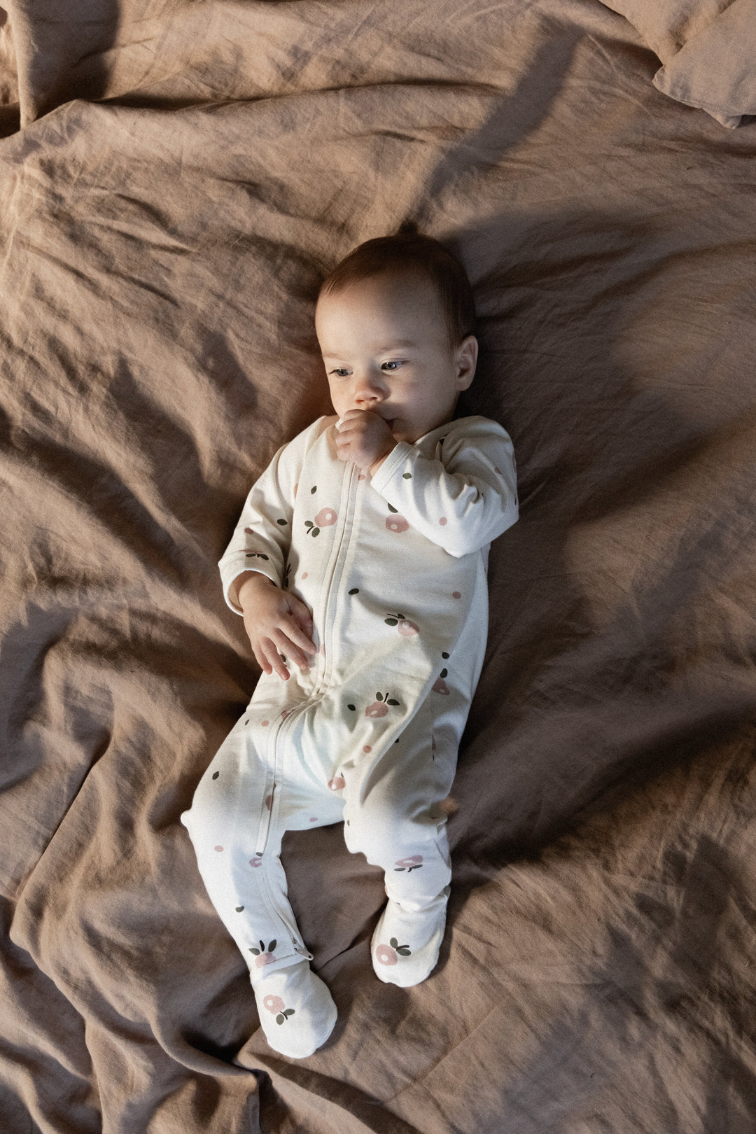 Nature Baby Dreamlands Suit - Posey Blossom Peach