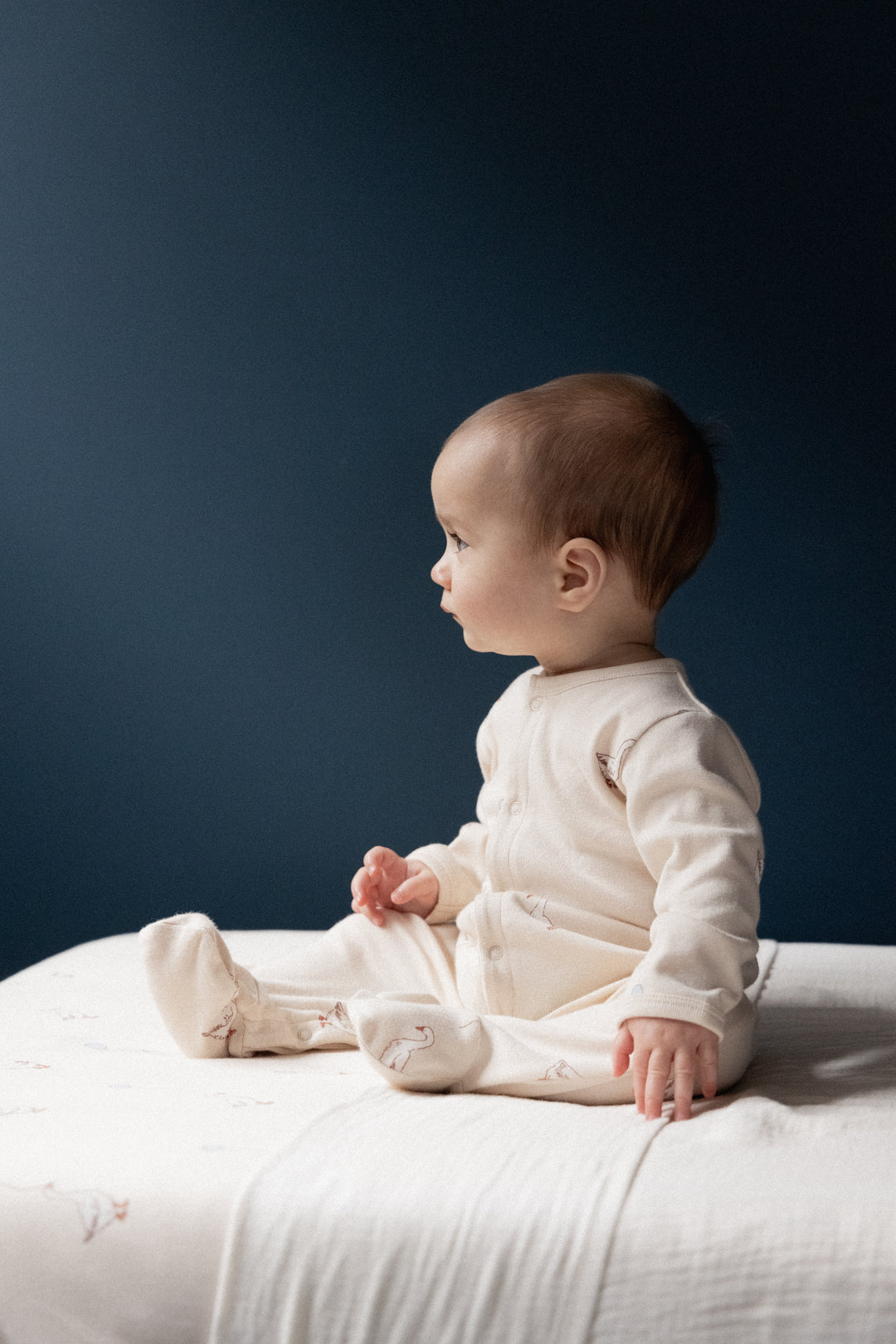 Nature Baby Stretch & Grow - Goose Lullaby Print