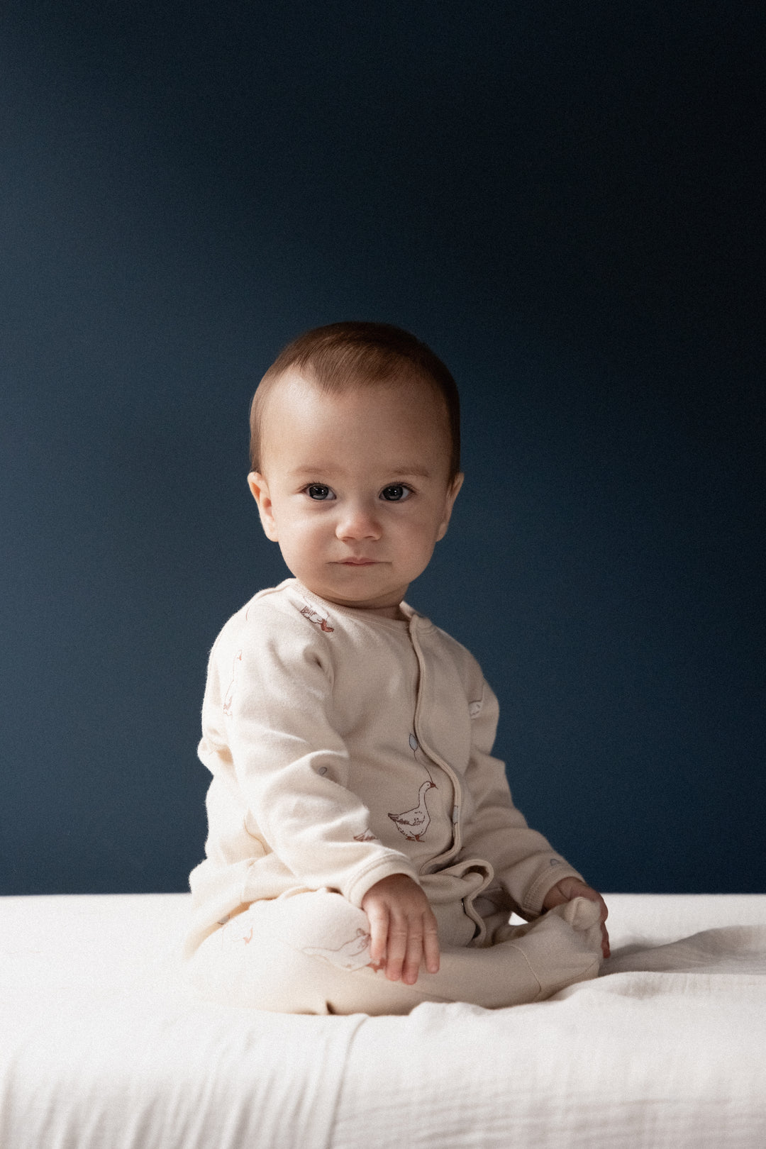 Nature Baby Stretch & Grow - Goose Lullaby Print
